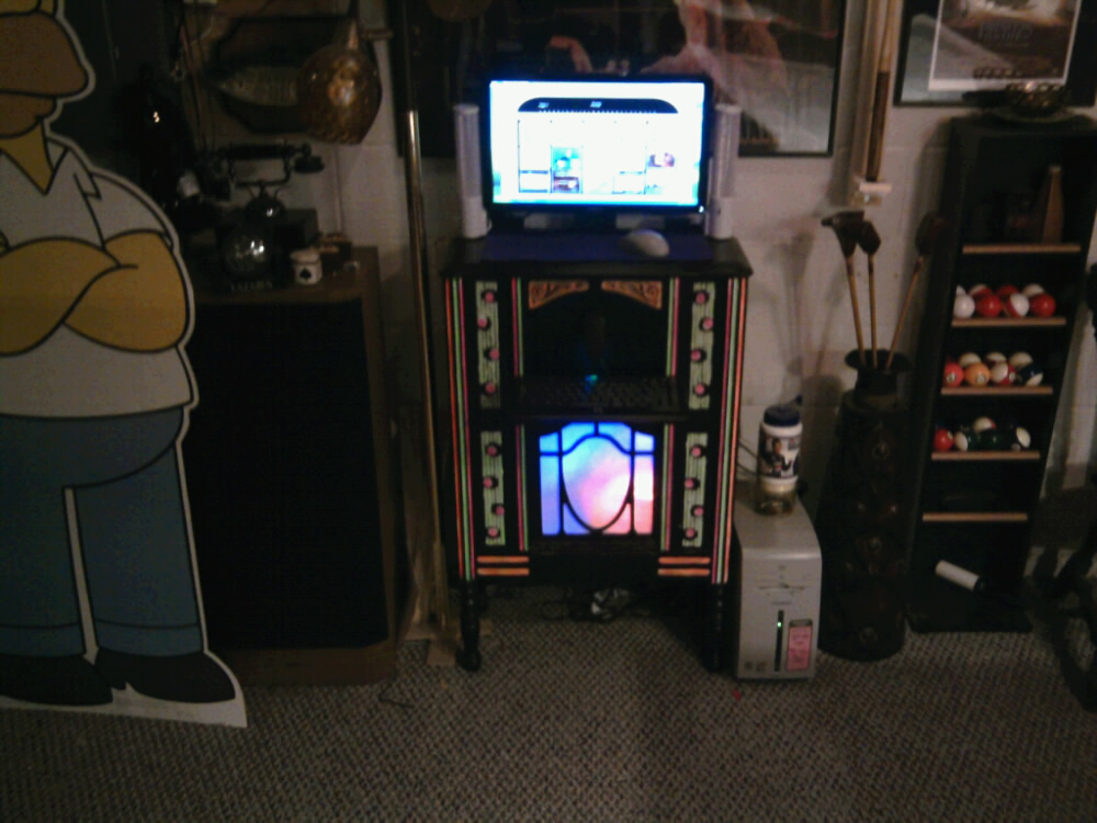 jukebox cabinet